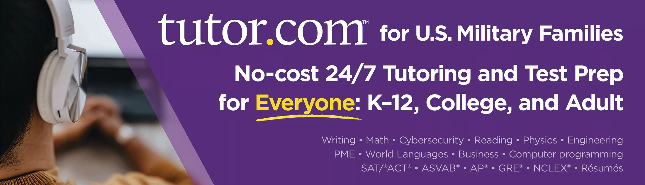 Tutor.com Banner