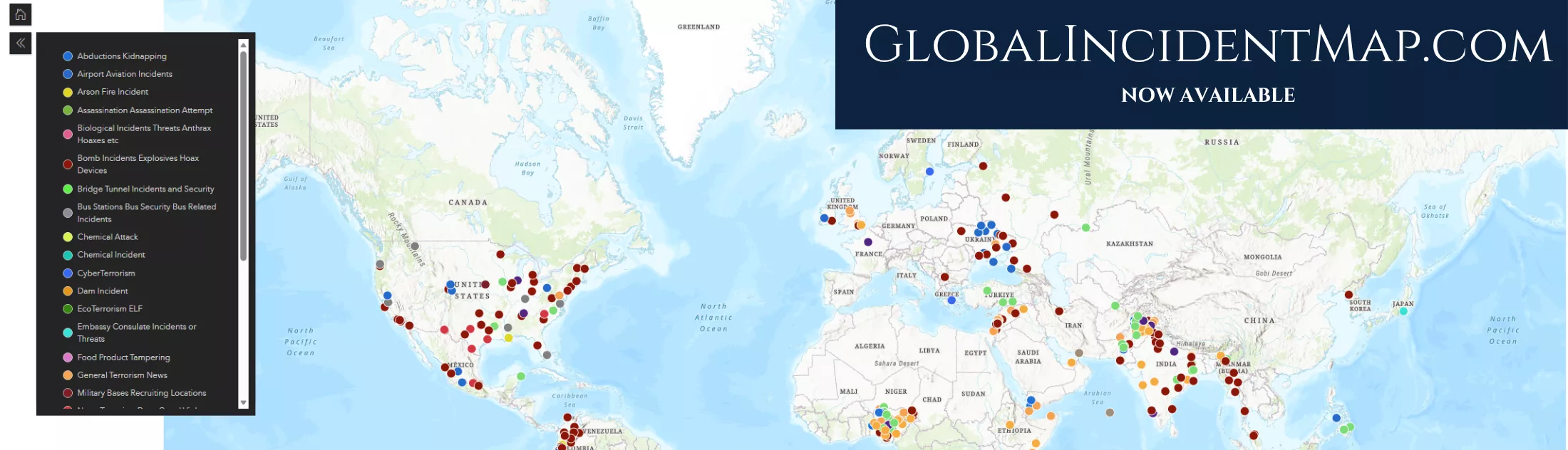 Global Incident Map.com